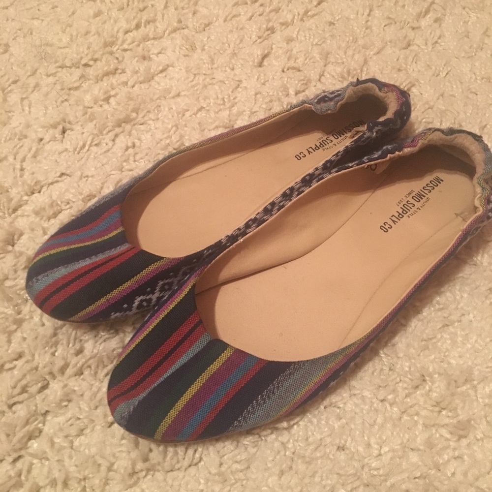 Mossimo Multi Color Print Flats - image 2